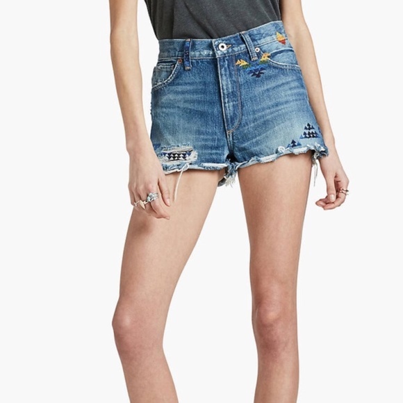Lucky Brand Pants - Lucky Brand x Pendleton High Rise Shorts